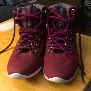 Women’s Cole Haan burgundy ZeroGrand Leather shoes